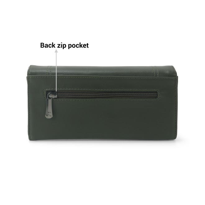 Mochi Women Green Womens Wallets Bifold (SKU: 95-166-21-10)