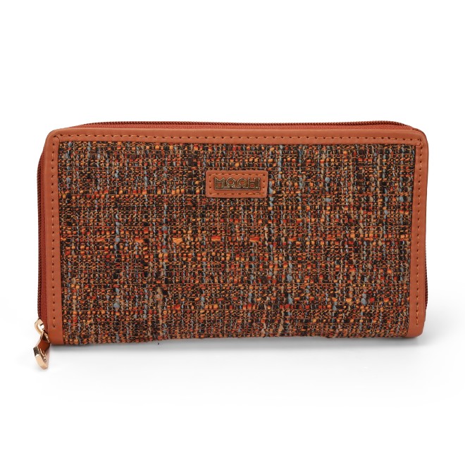Mochi Women Tan Womens Wallets Zip Around