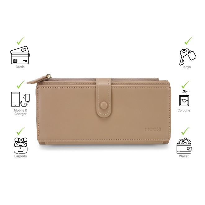 Mochi Women Beige Wallet (SKU: 95-172-20-10)