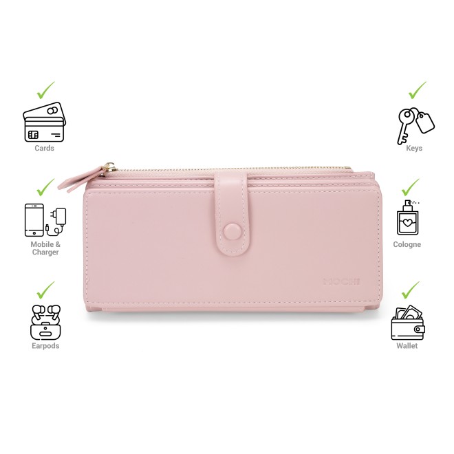 Mochi Women Pink Wallet (SKU: 95-172-24-10)