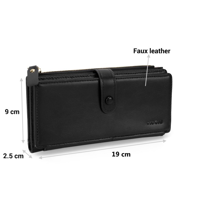 Mochi Women Black Wallet (SKU: 95-172-11-10)