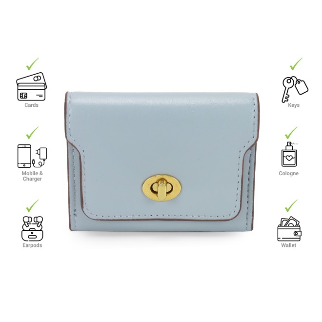Mochi Women Light-blue Wallet (SKU: 95-174-32-10)