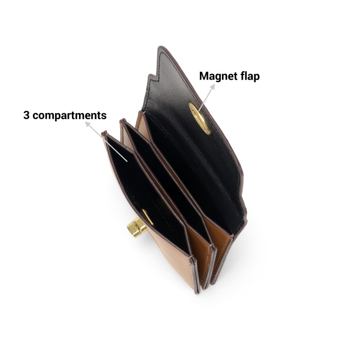 Mochi Women Brown Wallet (SKU: 95-174-12-10)