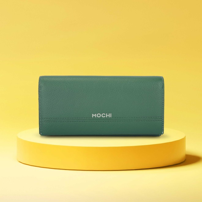 Women Green Wallet