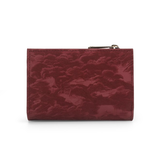 Mochi Women Maroon Womens Wallets Zip Around (SKU: 95-184-44-10)