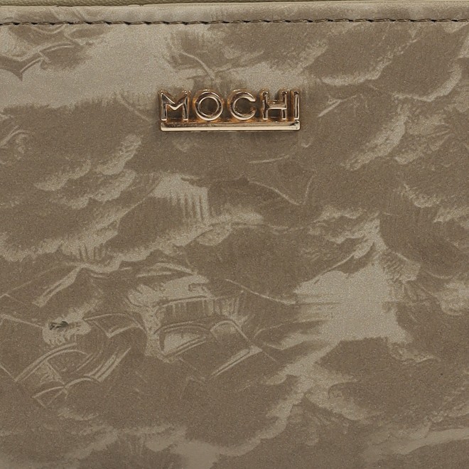 Mochi Women Beige Womens Wallets Zip Around (SKU: 95-184-20-10)