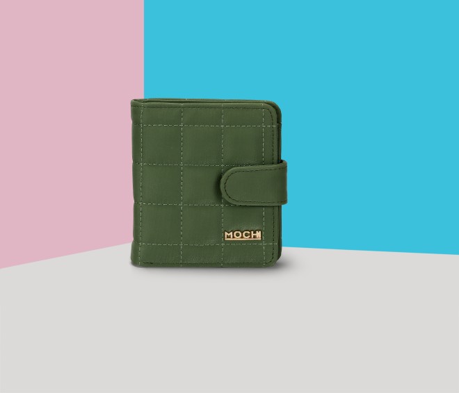 Women Green Wallet