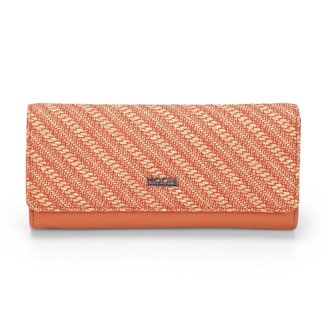 Mochi Women Orange Wallet (SKU: 95-196-25-10) Mochi Women Orange Wallet (SKU: 95-196-25-10)