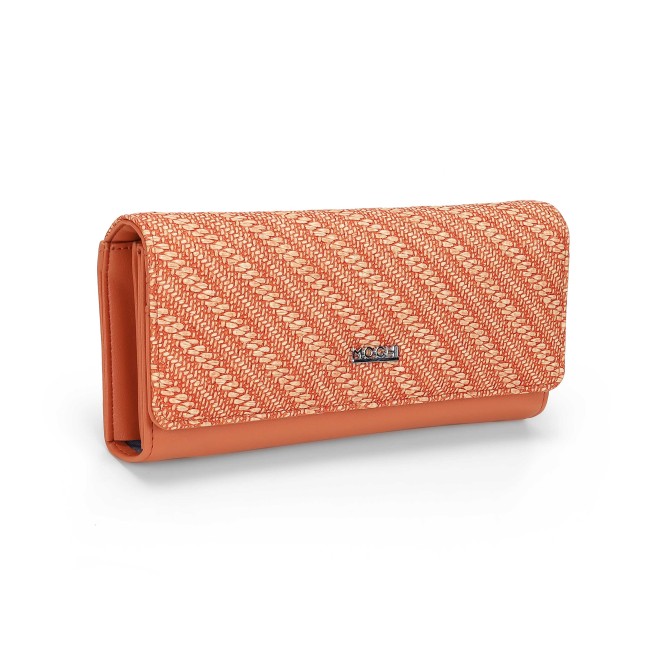 Mochi Women Orange Wallet (SKU: 95-196-25-10) Mochi Women Orange Wallet (SKU: 95-196-25-10)