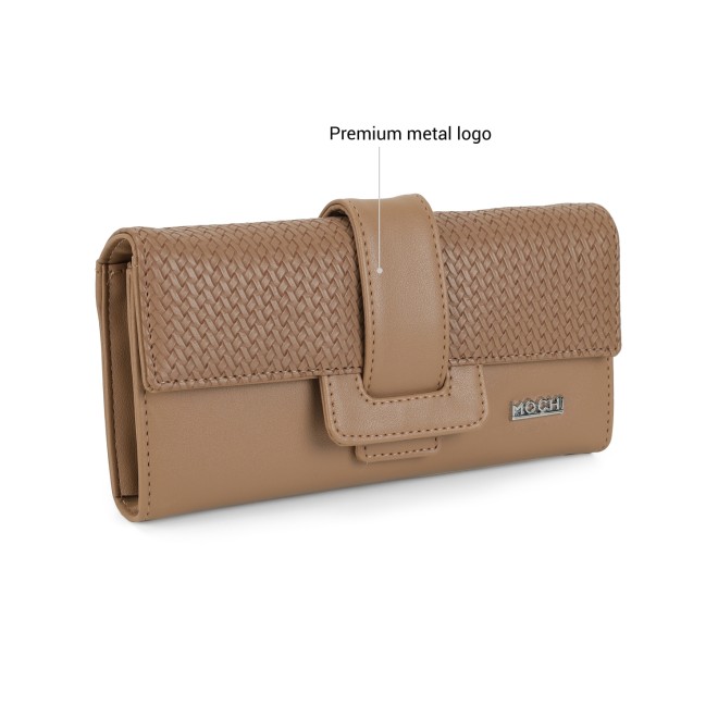 Mochi Women Brown Wallet (SKU: 95-198-12-10)