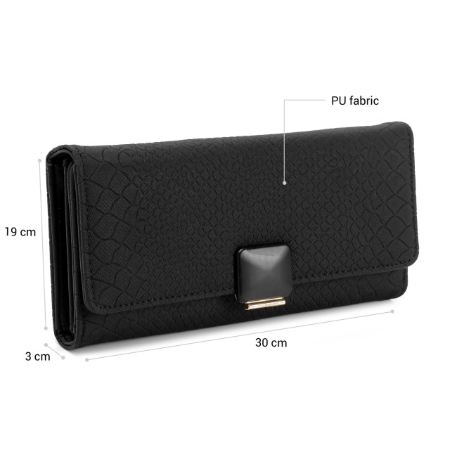 Mochi Women Black Wallet (SKU: 95-219-11-10)