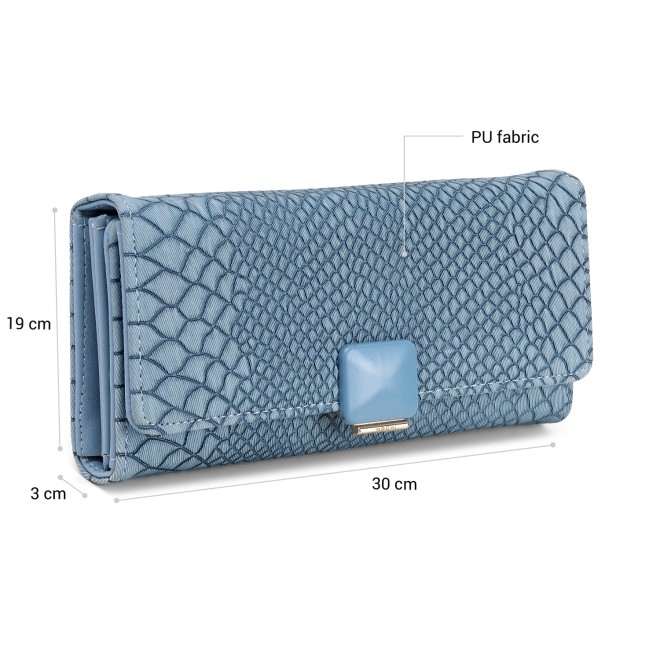 Mochi Women Light-blue Wallet (SKU: 95-219-32-10)