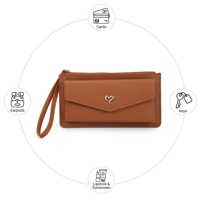 Mochi Women Tan Wallet (SKU: 95-225-23-10)