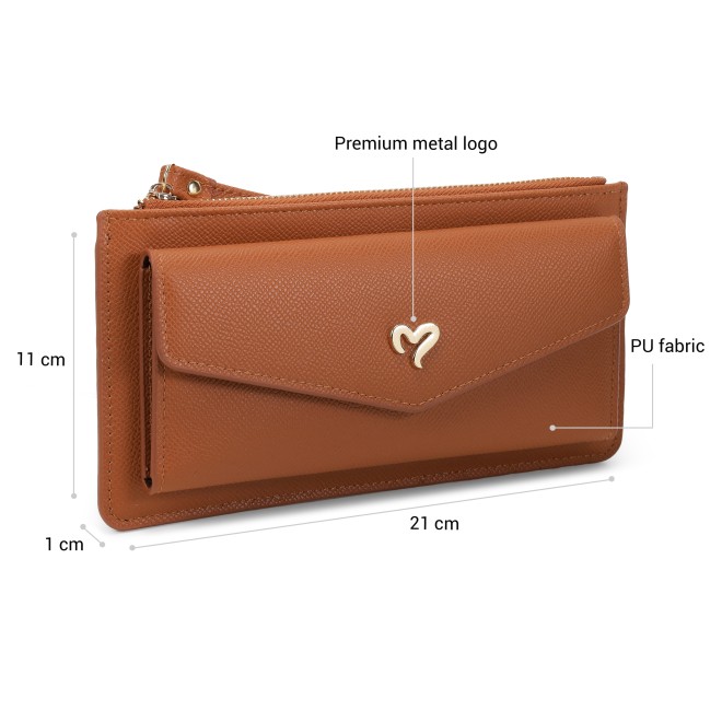 Mochi Women Tan Wallet (SKU: 95-225-23-10)