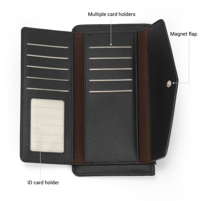 Mochi Women Black Wallet (SKU: 95-225-11-10)