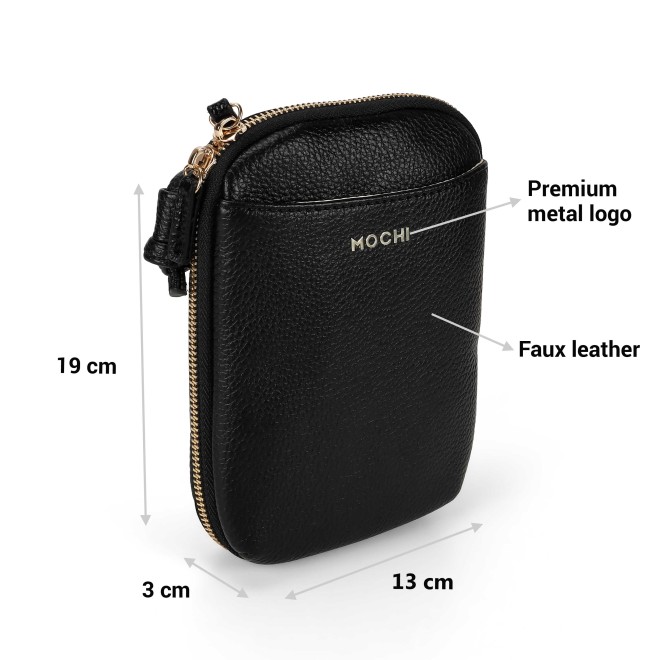 Mochi Women Black Mobile Cover (SKU: 95-231-11-10)