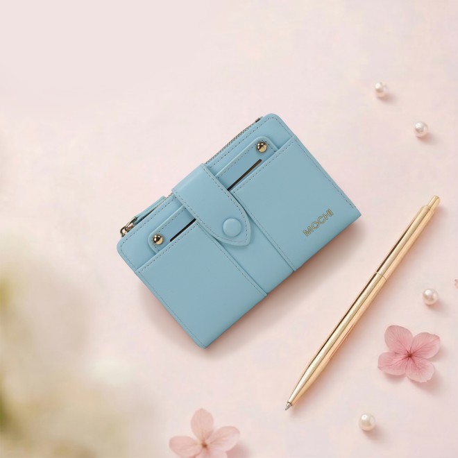 Women Light-blue Wallet