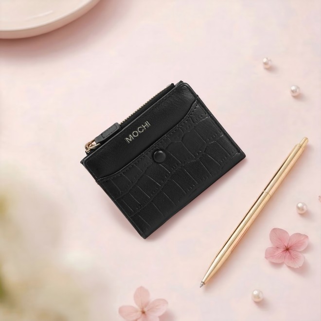 Women Black Wallet