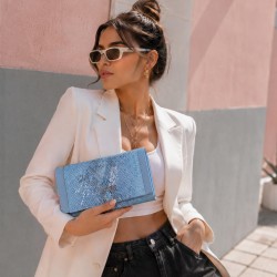 Mochi Women Blue Wallet