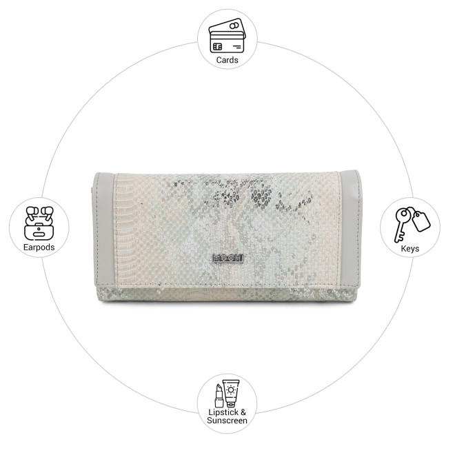 Mochi Women Grey Wallet (SKU: 95-252-14-10)