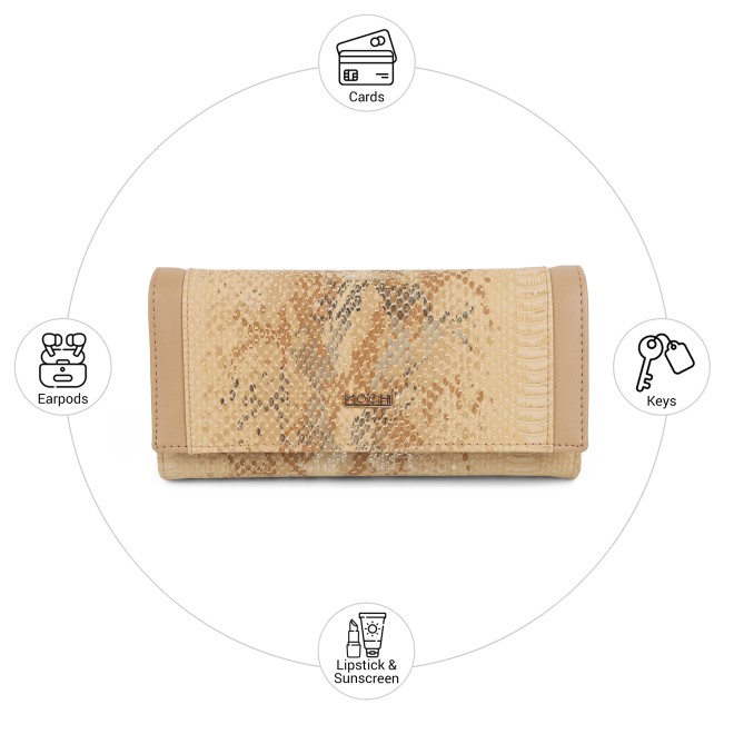 Mochi Women Tan Wallet (SKU: 95-252-23-10)