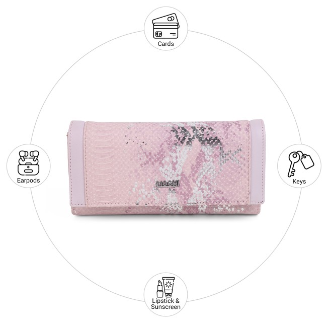 Mochi Women Pink Wallet (SKU: 95-252-24-10)