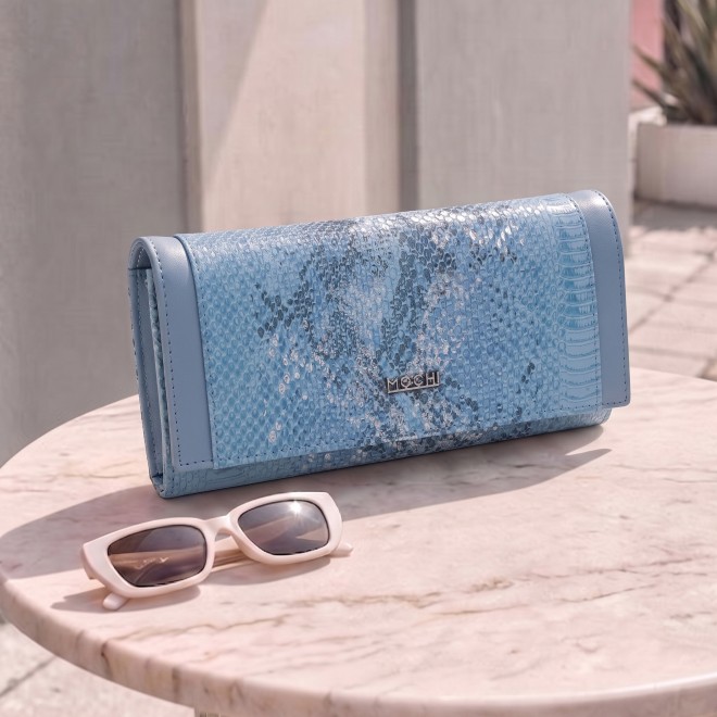 Mochi Women Blue Wallet (SKU: 95-252-45-10)