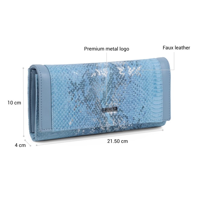 Mochi Women Blue Wallet (SKU: 95-252-45-10)