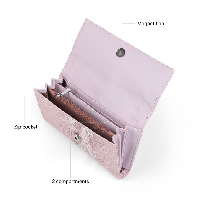 Mochi Women Pink Wallet (SKU: 95-252-24-10)