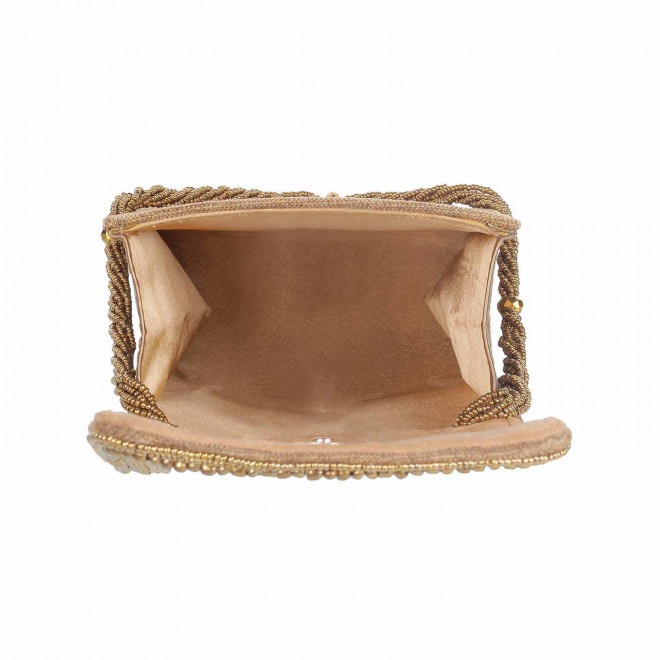 Mochi Women Antique-Gold Mobile Cover Wrislet (SKU: 95-3488-28-10)