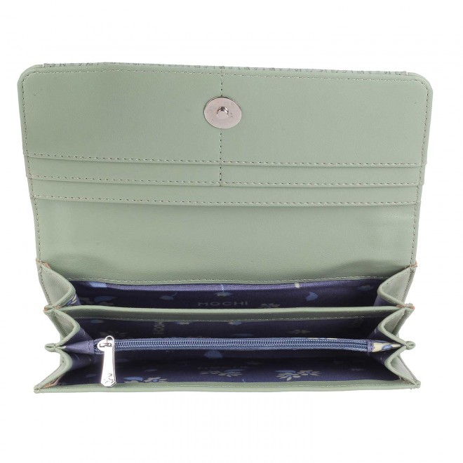 Mochi Women Green Womens Wallets Bifold (SKU: 95-36-21-10)