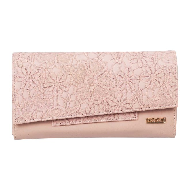 Mochi Women Pink Wallets Bifold