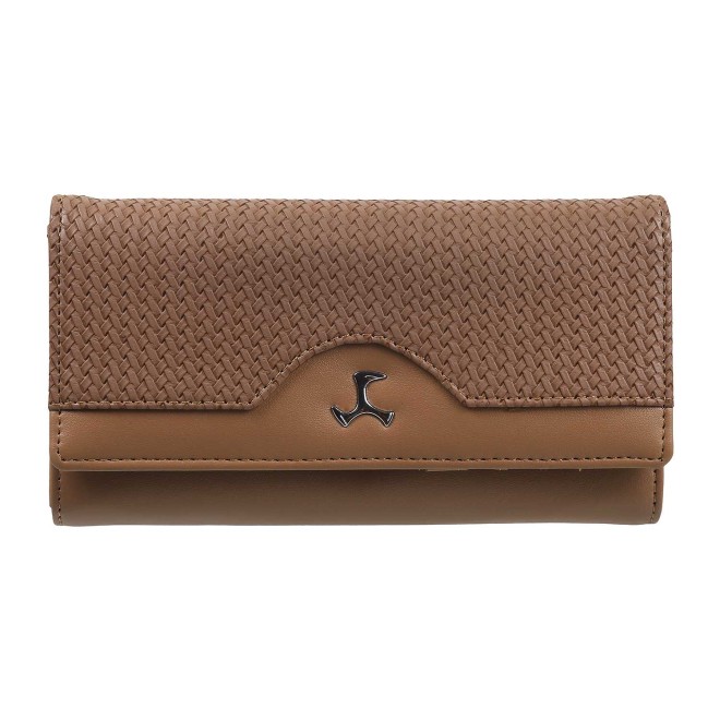 Mochi Women Brown Wallets Bifold