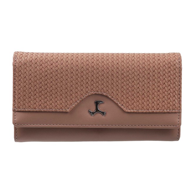 Mochi Women Peach Wallets Bifold