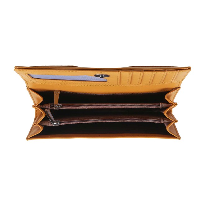 Mochi Women Yellow Wallets Bifold (SKU: 95-7658-33-10)