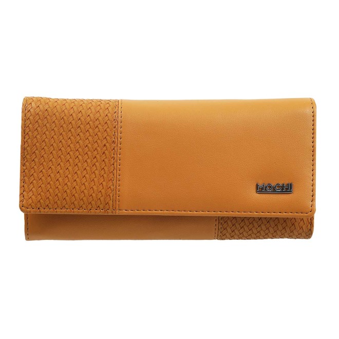 Women Yellow Wallets Bifold