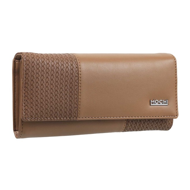Mochi Women Brown Wallets Bifold (SKU: 95-7659-12-10)