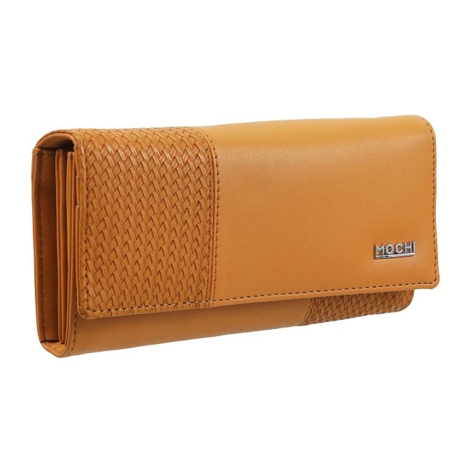 Mochi Women Yellow Wallets Bifold (SKU: 95-7659-33-10)