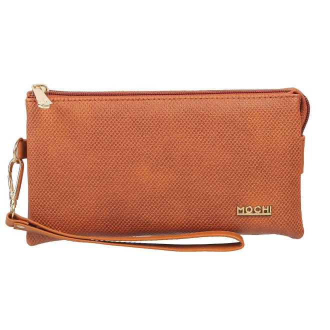 mochi°＊ Buy Mochi Women Tan Wallets Wrislet Online | SKU: 95-7660-23-10