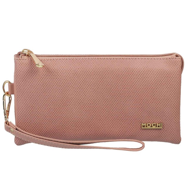 Mochi Women Peach Wallets Wrislet