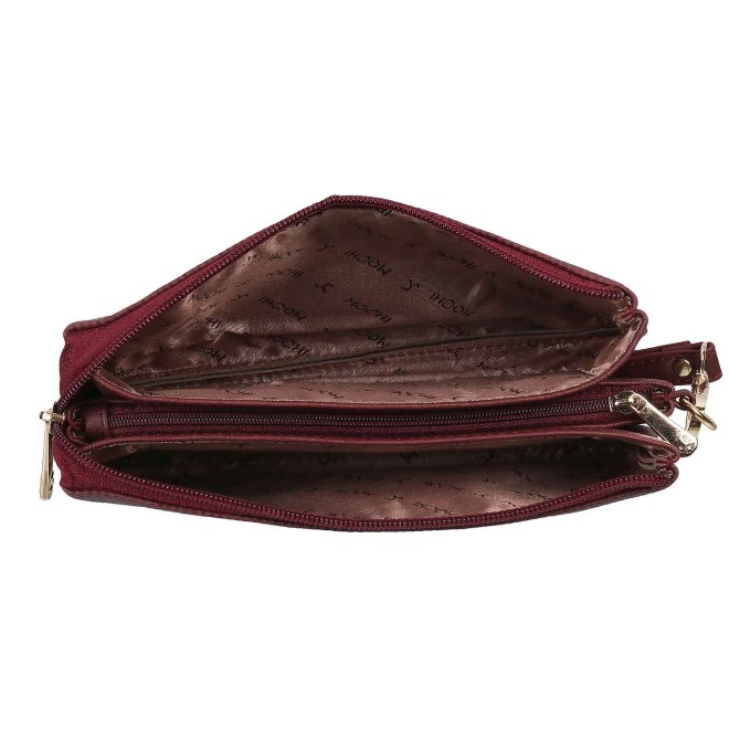 Mochi Women Maroon Wallets Wrislet (SKU: 95-7660-44-10)