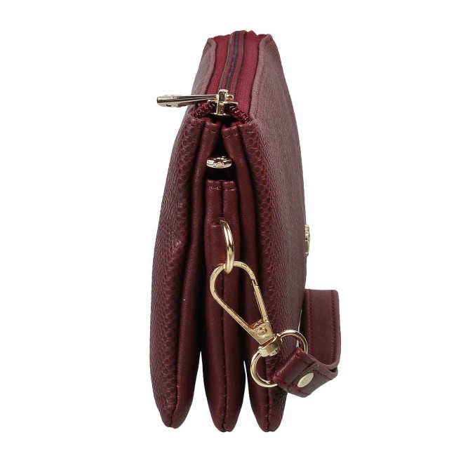 Mochi Women Maroon Wallets Wrislet (SKU: 95-7660-44-10)