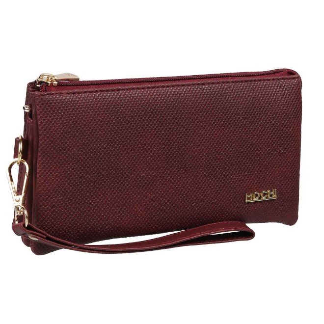 Mochi Women Maroon Wallets Wrislet (SKU: 95-7660-44-10)