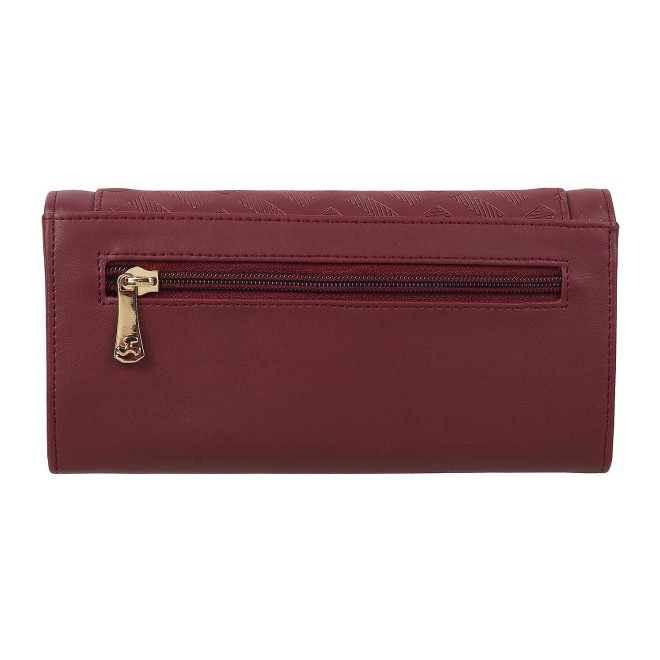 Mochi Women Maroon Wallets Bifold (SKU: 95-7698-44-10)