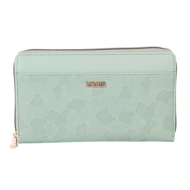 Mochi Women Light-Green Wallets Zip Around
