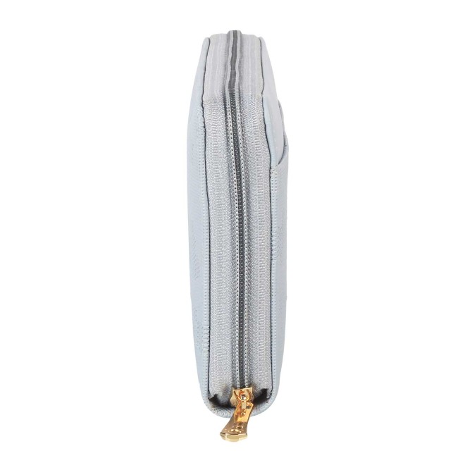 Mochi Women Light-Blue Wallets Zip Around (SKU: 95-8371-32-10)