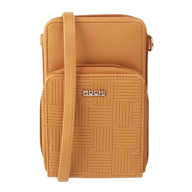 Mochi Women Camel Mobile Sling Bag (SKU: 95-8372-97-10)
