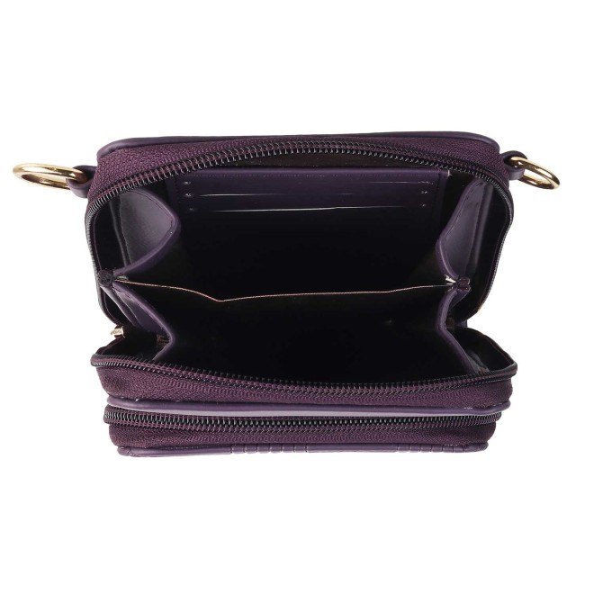 Mochi Women Purple Mobile Sling Bag (SKU: 95-8372-26-10)