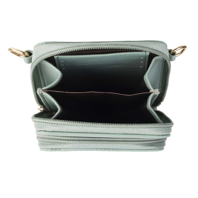 Mochi Women Light-Green Mobile Sling Bag (SKU: 95-8372-60-10)