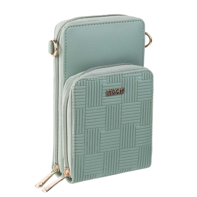 Mochi Women Light-Green Mobile Sling Bag (SKU: 95-8372-60-10)